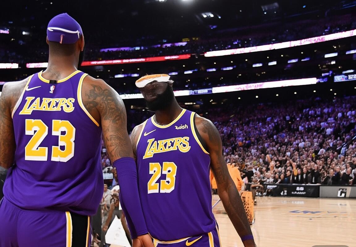 湖人西部决赛首战大胜掘金，詹姆斯戴维斯双星闪耀2-0领跑